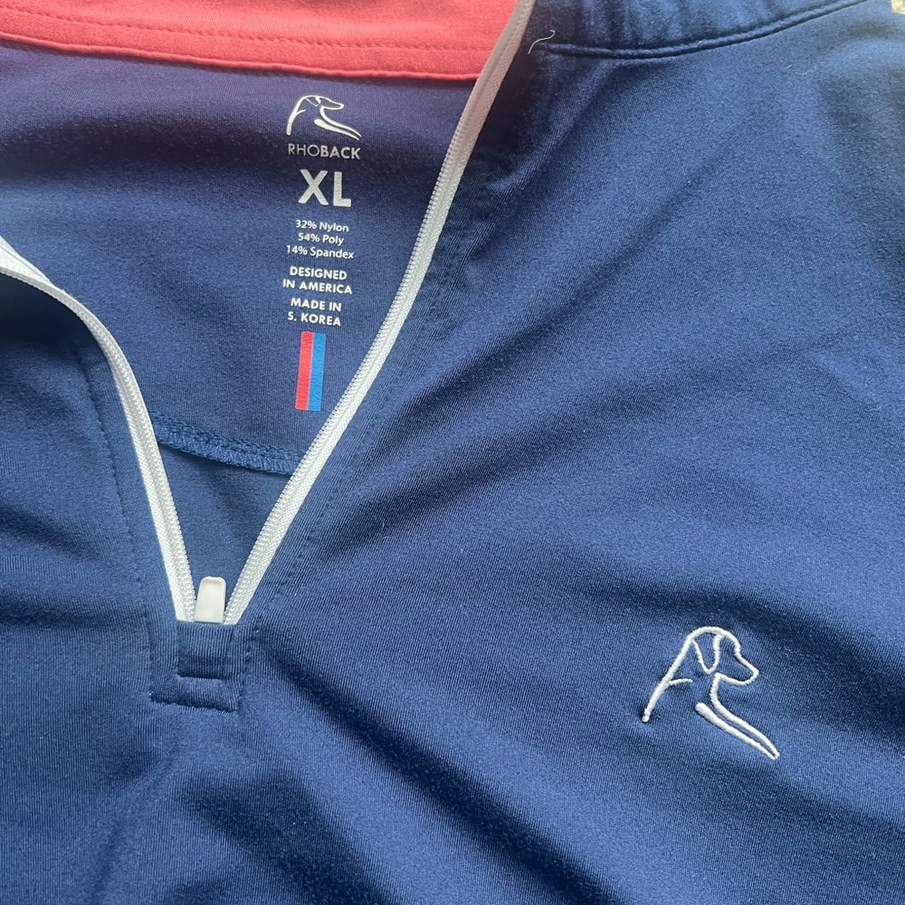 Rhoback Blue and Pink Performance Jacket - image 2